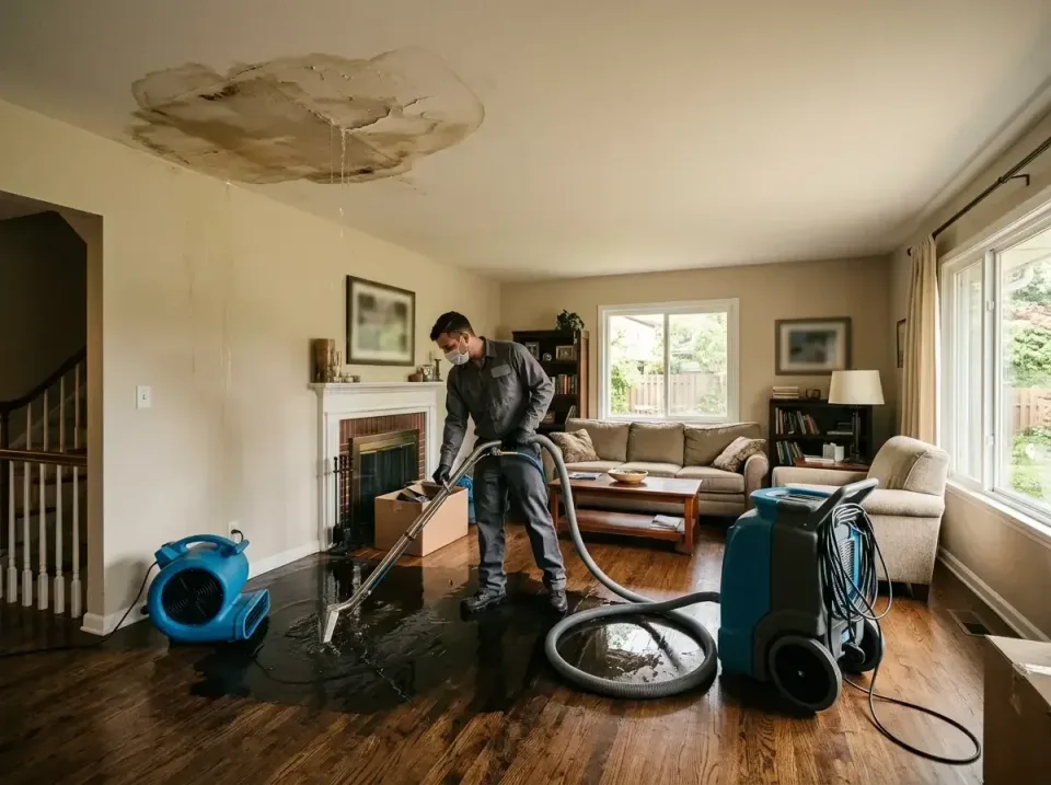 attic-pipe-burst-ceiling-drip-008 — frequently asked questions, Water Damage Restoration & Carpet Care in Waycross, GA